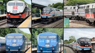 Metro North Hudson Line Railfanning At Peekskill NY [upl. by Noda995]