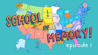 Memorize ALL 50 US States School of Memory Ep 1 [upl. by Bower]