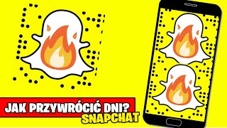 Jak przywrócić dni na snapchacie Nowy sposób Jak odzyskać dni na snapie [upl. by Else]