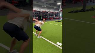 Broad jump for high school athlete  hitting 8 foot 5 inches [upl. by Milman]