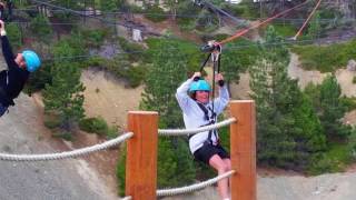 Mt Baldy Zip Line Adventure [upl. by Leissam]