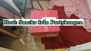 Haul Snacks från Partykungen [upl. by Rosio183]