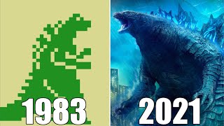 Evolution of Godzilla Games 19832021 [upl. by Anaiviv]