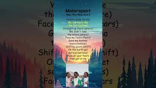 Migos Nicki Minaj Cardi B  MotorSport Lyrics shorts [upl. by Nadnal883]