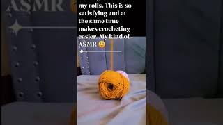 yarn winding crochet asmr [upl. by Grim]