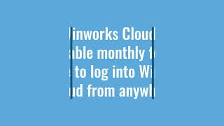 Winworks Cloud  Cloud Server Hosted Auto Shop Management Software [upl. by Arodaeht]