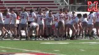 Muhlenberg womens lacrosse vs Arcadia [upl. by Ahsenac]