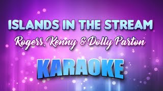 Rogers Kenny amp Dolly Parton  Islands In The Stream Karaoke amp Lyrics [upl. by Ainocal]