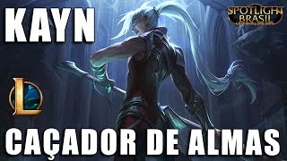 Kayn Caçador de Almas  League of Legends Completo [upl. by Hanfurd829]