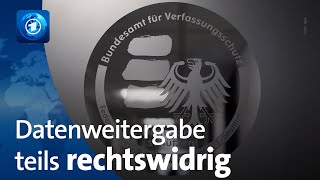 Beschluss des Bundesverfassungsgerichts Einige Befugnisse des Verfassungsschutzes gehen zu weit [upl. by Mickie]