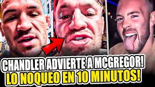 ¡Chandler emite SEVERA ADVERTENCIA a Conor McGregor¡ Covington APAGA PELEA con Ian Garry en UFC 303 [upl. by Gannes]