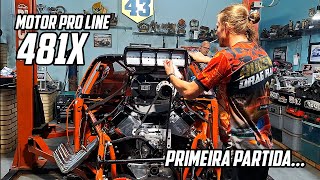 NOVO MOTOR PROLINE 481X DO OPALA CARBON  PRIMEIRA PARTIDA [upl. by Legnaesoj]