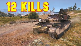 World of Tanks Centurion Action X  12 Kills [upl. by Lavro]