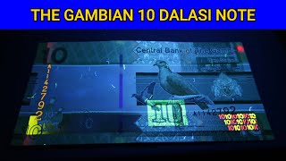 Gambia 10 Dalasi Note  World Currencies [upl. by Dlonra]