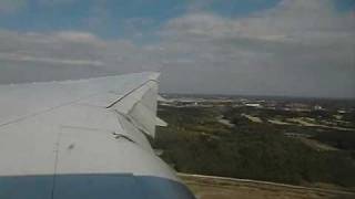 United Airlines Boeing 777200 Landing at Tokyo Narita with ATC [upl. by Notsuoh]