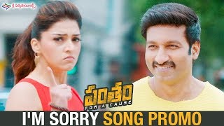 IM Sorry Video Song Promo  Pantham Movie Songs  Gopichand  Mehreen  Sri Sathya Sai Arts [upl. by Cara]