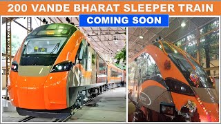 200 New Vande Bharat Sleeper coming soon  Indias fastest train Vande Bharat  Papa Construction [upl. by Amalberga294]