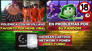 POLEMICA MUNDIAL CON MI VILLANO FAVORITO 4 POR MEME VIRAL  HACKEAN CARTOON NETWORK CON VIDEO TURBIO [upl. by Aneehsram]