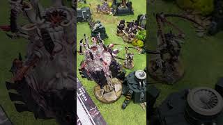 FLESH vs METAL Which is Stronger Necrons vs Tyranids Battle Report [upl. by Leorsiy45]