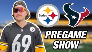 Steelers x Texans Pregame Show [upl. by Yenwat]