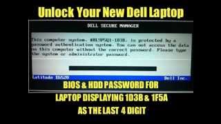 Remove Dell Latitude e5420 E5430 E5520 bios password [upl. by Dredi]