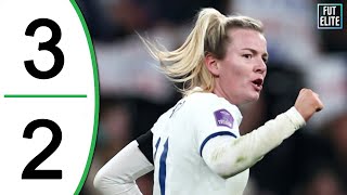 England vs Netherlands 32 Highlights  WHAT A COMEBACK  Womens Nations League [upl. by Nueoras]