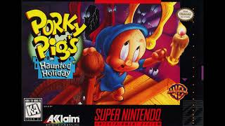 Porky Pigs Haunted Holiday  The Abandoned Mine SNES OST [upl. by Esikram47]