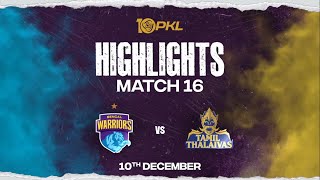 Match Highlights Bengal Warriors vs Tamil Thalaivas  December 10  PKL Season 10 [upl. by Osrit]