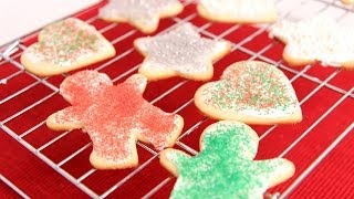 Cutout Sugar Cookie Recipe  Laura Vitale  Laura in the Kitchen Episode 688 [upl. by Carlee]