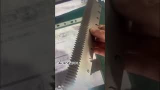 Serrated knifeFilm cutting toothed blade [upl. by Bois169]