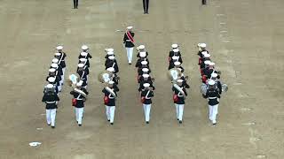 The Marines Hymn  US Marine Corps Band  The Bands of HM Royal Marines [upl. by Antonino]