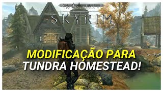 Skyrim AE  Mod para casa Tundra Homestead [upl. by Heidi691]