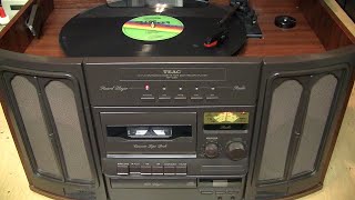 This TEAC aint bleak  GF330 allinone vinylCDcassette stereo system [upl. by Nadoj]