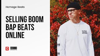 MEC with Homage Beats  Selling Boom Bap Beats Online [upl. by Enrev]