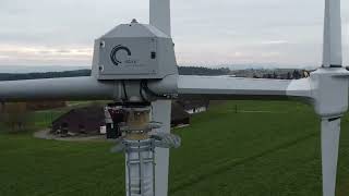 Agile Wind Power – Vertical Sky dreht in Brütten [upl. by Spoor]