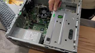 Reset CMOS  HP EliteDesk 800 G4 [upl. by Yanehc]