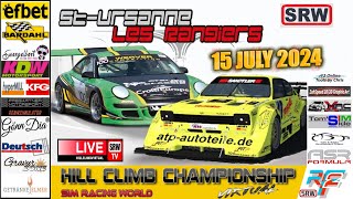 LIVE  Race  Hillclimb StUrsanne Les Rangiers 2024  Round 8 [upl. by Lisette758]