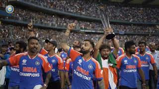 Vande Mataram  Team India  Wankhede  T20 WC 2024 [upl. by Morganstein]