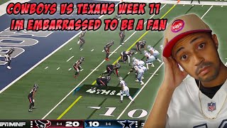 Cowboys vs Texans reaction Embarrassed Cowboys fan reacts [upl. by Yann57]