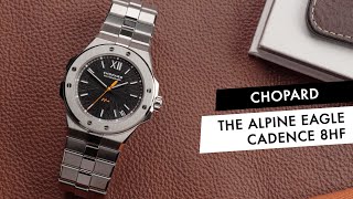 REVIEW The Chopard Alpine Eagle Cadence 8HF and What Exactly is a HighFrequency Watch [upl. by Korten132]