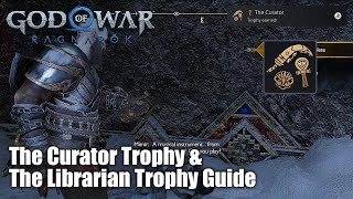 God of War Ragnarok  The Curator Trophy Guide Collect all 43 Artifacts [upl. by Norret]