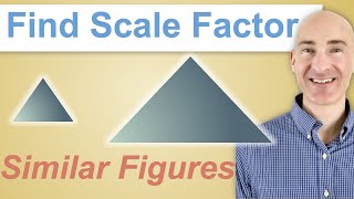 How to Find Scale Factor with Similar Figures [upl. by Gad788]