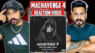 EMIWAY  MACHAYENGE 4 REACTION  OFFICIAL MUSIC VIDEO [upl. by Devaj]