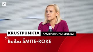 Amatpersonu stunda VID ģenerāldirektore Baiba ŠmiteRoķe  Krustpunktā [upl. by Reinertson]