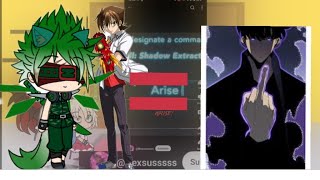 dxd react to Issei as song Jin woo betrayed au [upl. by Phylys]