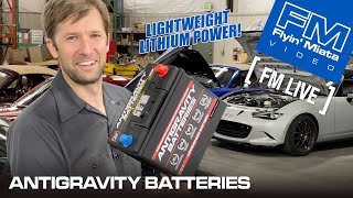 Lightweight Antigravity Lithium Batteries FM Live [upl. by Valenka]