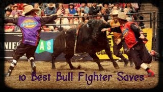 10 of the best bull fighter saves [upl. by Ximenes]