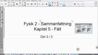 Fysik 2  Sammanfattning kapitel 5  del 3 3 Magnetiska fält [upl. by Gney6]