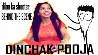 Dhinchak Pooja  Dilon ka chtad  EXCLUSIVE BEHIND THE SCENE FOOTAGE [upl. by Klenk]