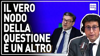 La stampa alza polveroni sulla legge di bilancio ma dimentica che il vero problema si chiama UE [upl. by Tnelc]